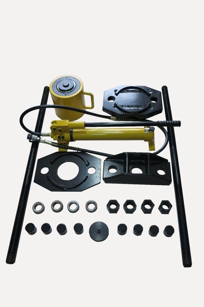 ТИТАН (ТТН-101) Выпрессовщик шкворней гидравлический, на тележке, 100 т