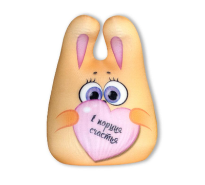 Антистресс "Зайка Счастливчик" 18*23