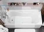 Акриловая ванна VAGNERPLAST CHARITKA 170x75