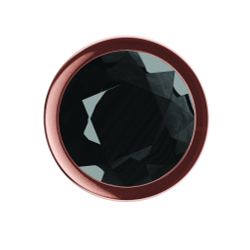 Diamond Shine S - Анальная Пробка, Розовое Золото