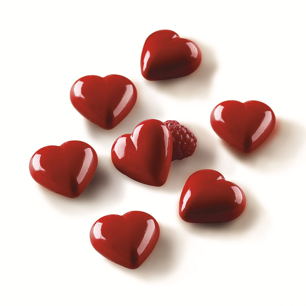 Форма силиконовая для приготовления конфет my love, 11х21 см