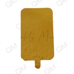 Подложка Pasticciere овал с держателем, 60 х 95 мм, 0.8 мм, 100 шт