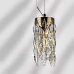 722033 Люстра LIMPIO 3х28W G9 БРОНЗА/ПРОЗРАЧНЫЙ