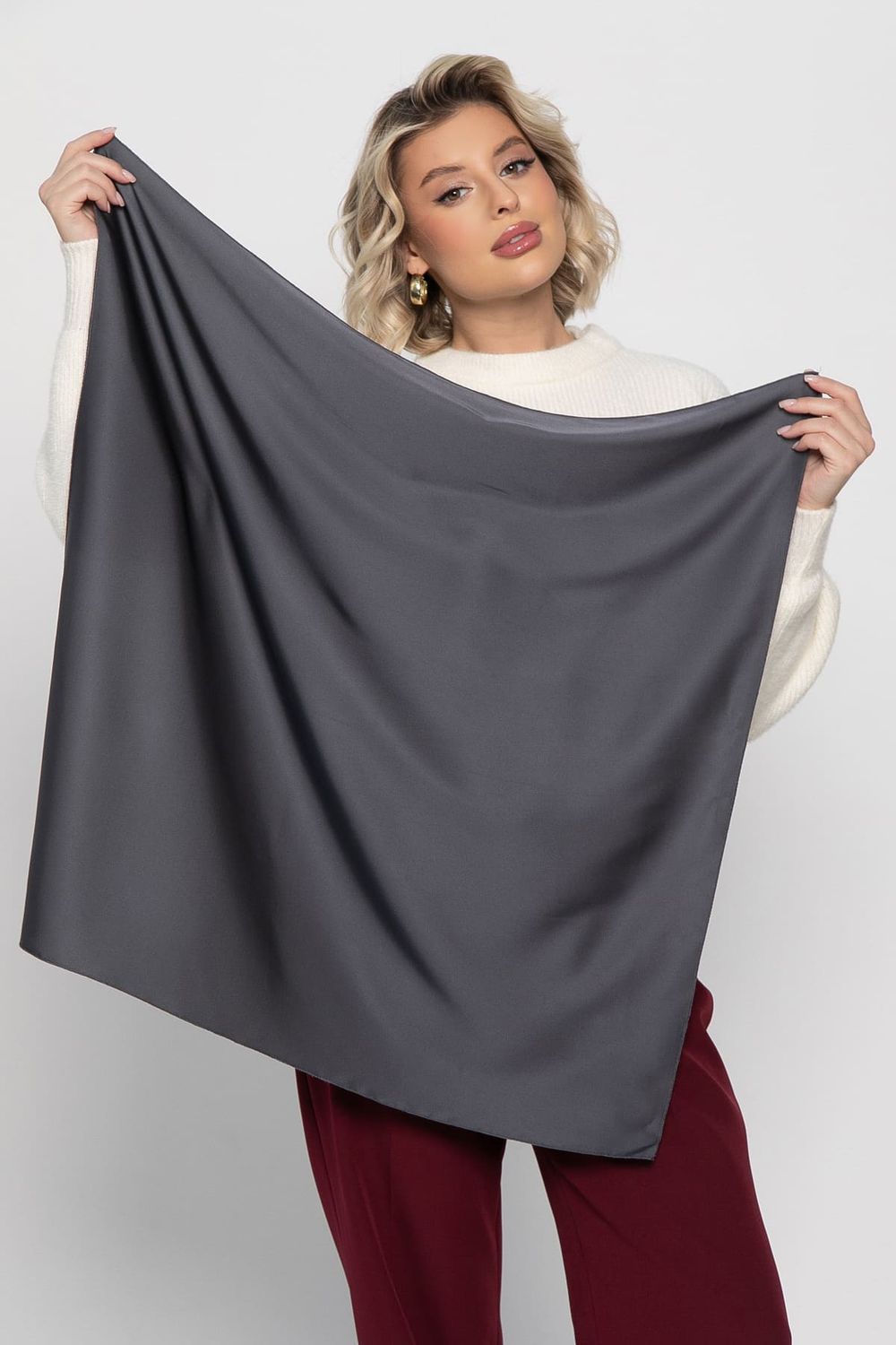 Косынка с завязками (графит) КЗВ8-53М LT Collection