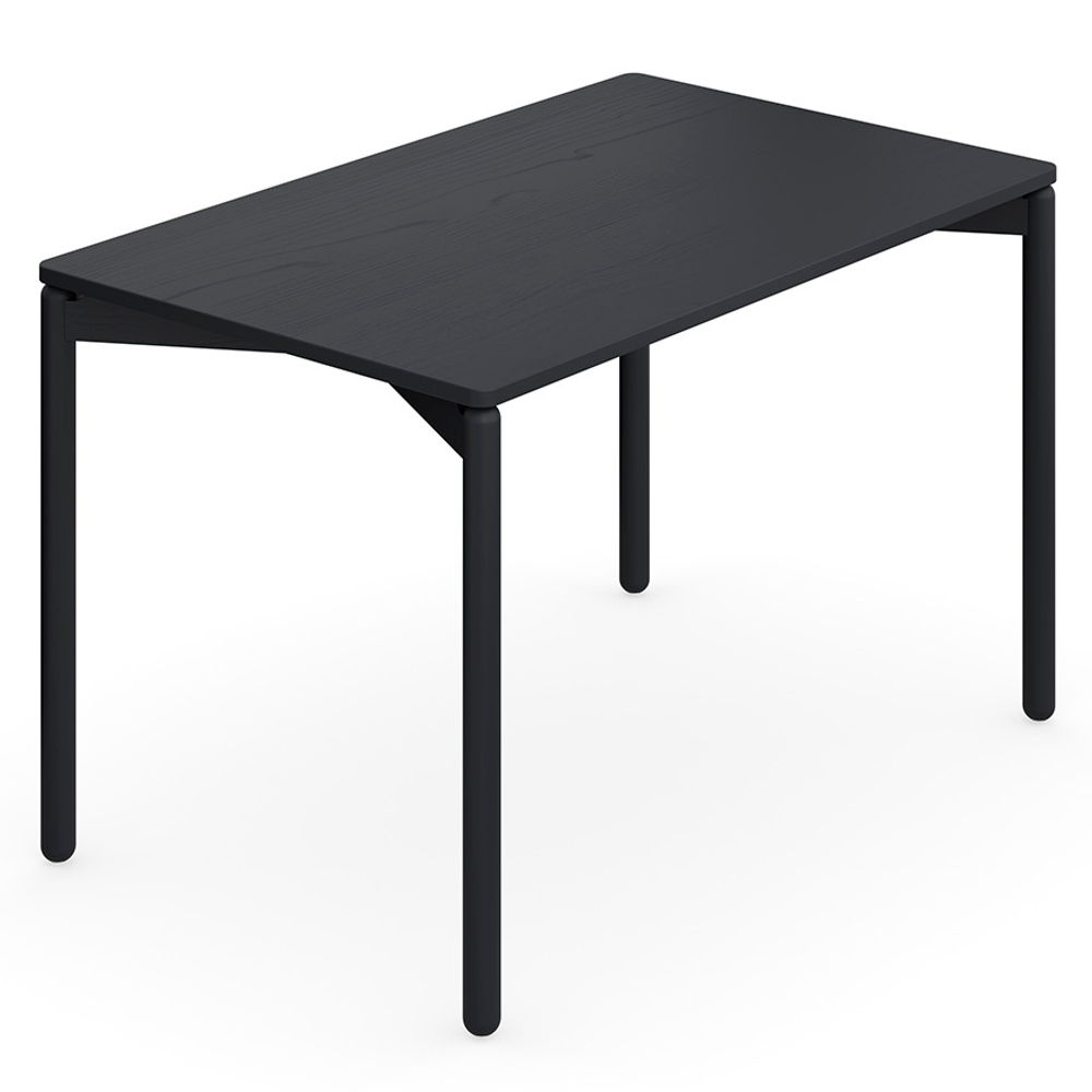 Стол обеденный 75х120см Latitude Saga темно-серый