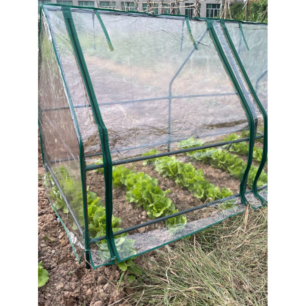 Теплица GREEN APPLE GA-House-2х-frame 1800х900х900 мм 2 отсека