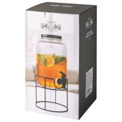 ДИСПЕНСЕР ДЛЯ НАПИТКОВ LINES 3,9 Л НА МЕТАЛЛИЧЕСКОЙ ПОДСТАВКЕ