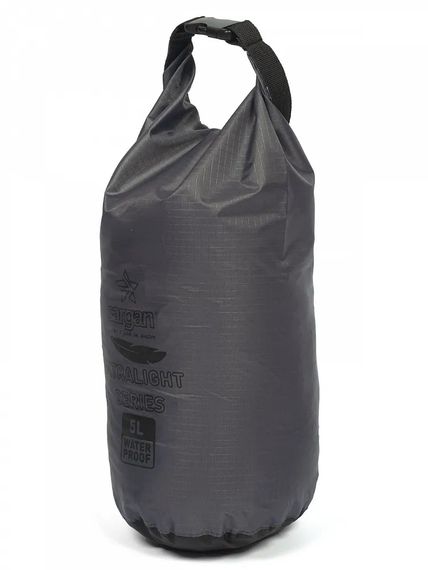 Гермо-мешок ультралегкий Sargan Легко-5 Taffeta-Ripstop 5 л серый