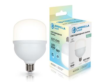 Лампа светодиодная 30W IC E27-E40 4000K 175-265V 1003004 Ambrella