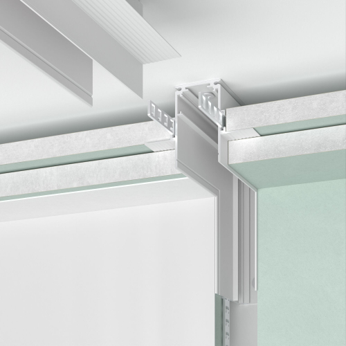 Slim Magnetic Коннектор угловой внутренний для встраиваемого шинопровода под ГКЛ 12,5мм (белый) 85211/00 85211/00