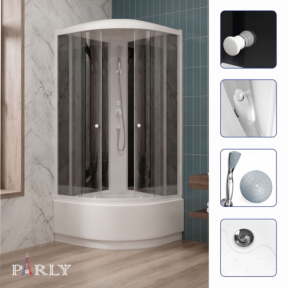 Душевая кабина PARLY EC921 (90х90х215)