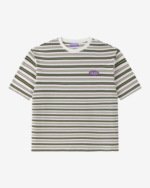 Футболка Nineties белая / коричневая - фото 1