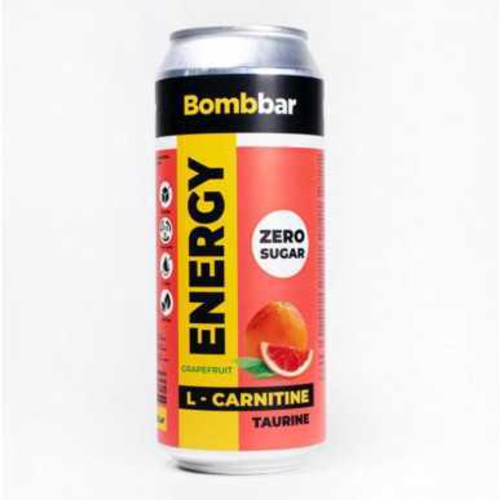 Bombbar Напиток б/а серии "L-Карнитин Гуарана" 0,5л