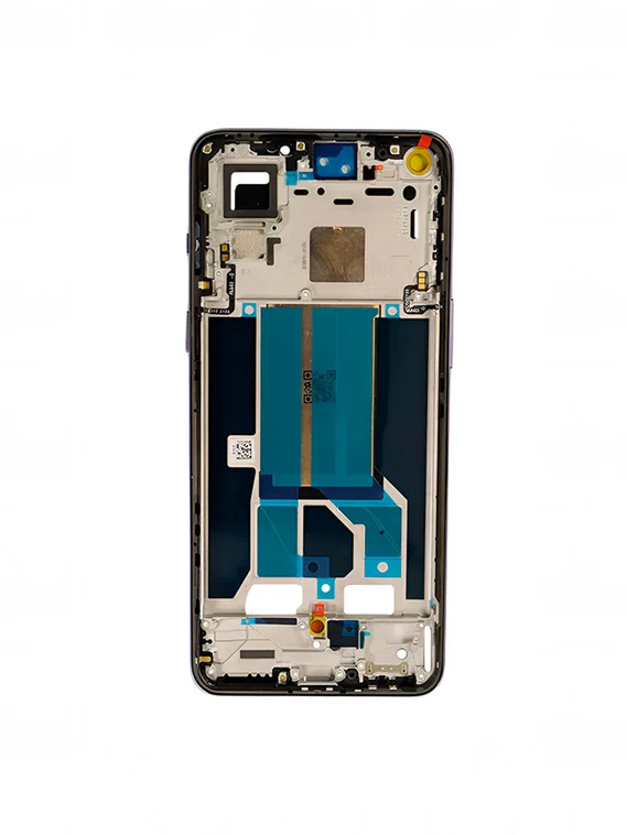 Средняя часть корпуса (рамка) для OnePlus Nord 2 серая (Gray Sierra)