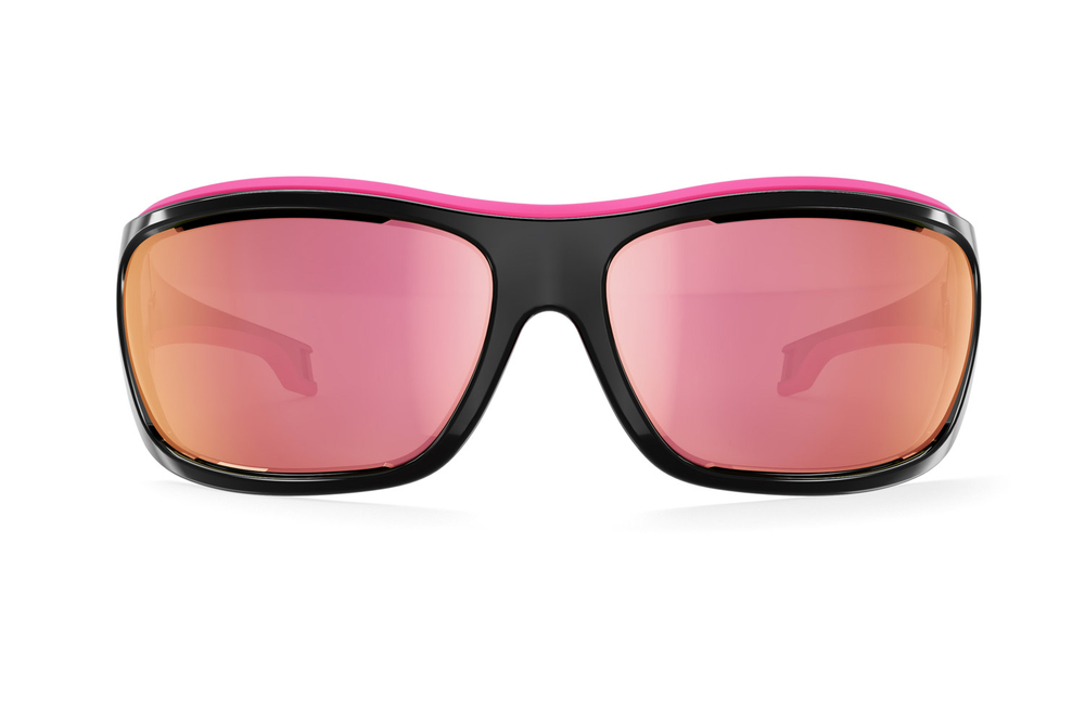 Спортивные очки LiP Tide / Gloss Black - Pink Rubber / PC Polarized / Levante Series ML Pink Vermillion