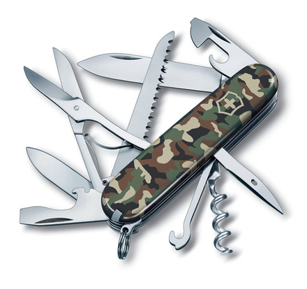 Нож перочинный VICTORINOX Huntsman, 91 мм, 15 функций, VC-1.3713.94