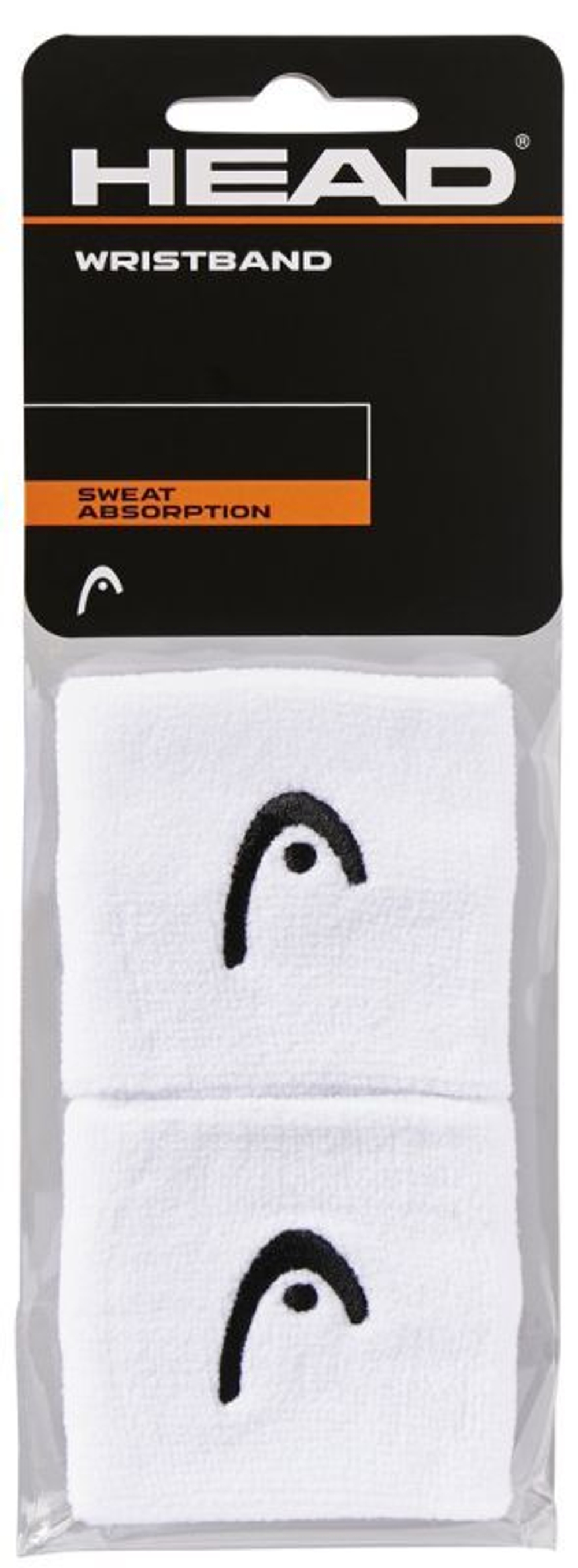 Теннисные напульсники Head Wristbands 2.5" - White