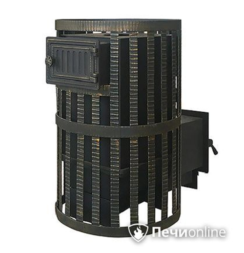 Дровяные печи-каменки Везувий Ураган Ковка 12 260 чугун