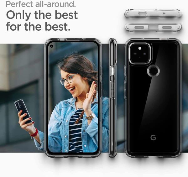 Чехол Spigen Ultra Hybrid для Google Pixel 5a 5G (2021) - Crystal Clear
