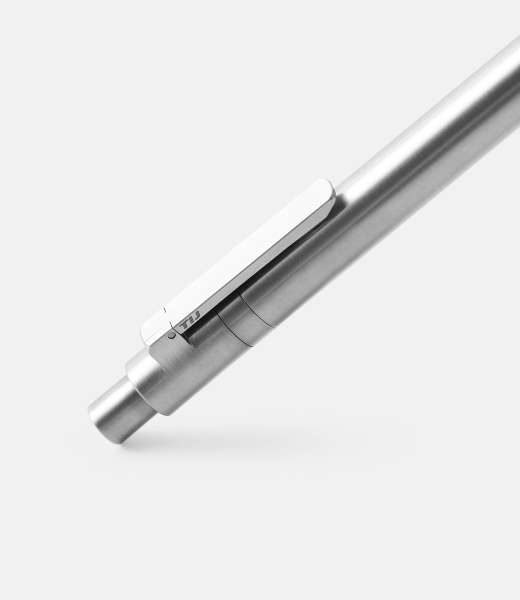 TIJ Pro+ Ball Pen Olive — модульная титановая ручка