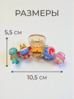 Заколка крабик краб для волос спанч боб SpongeBob