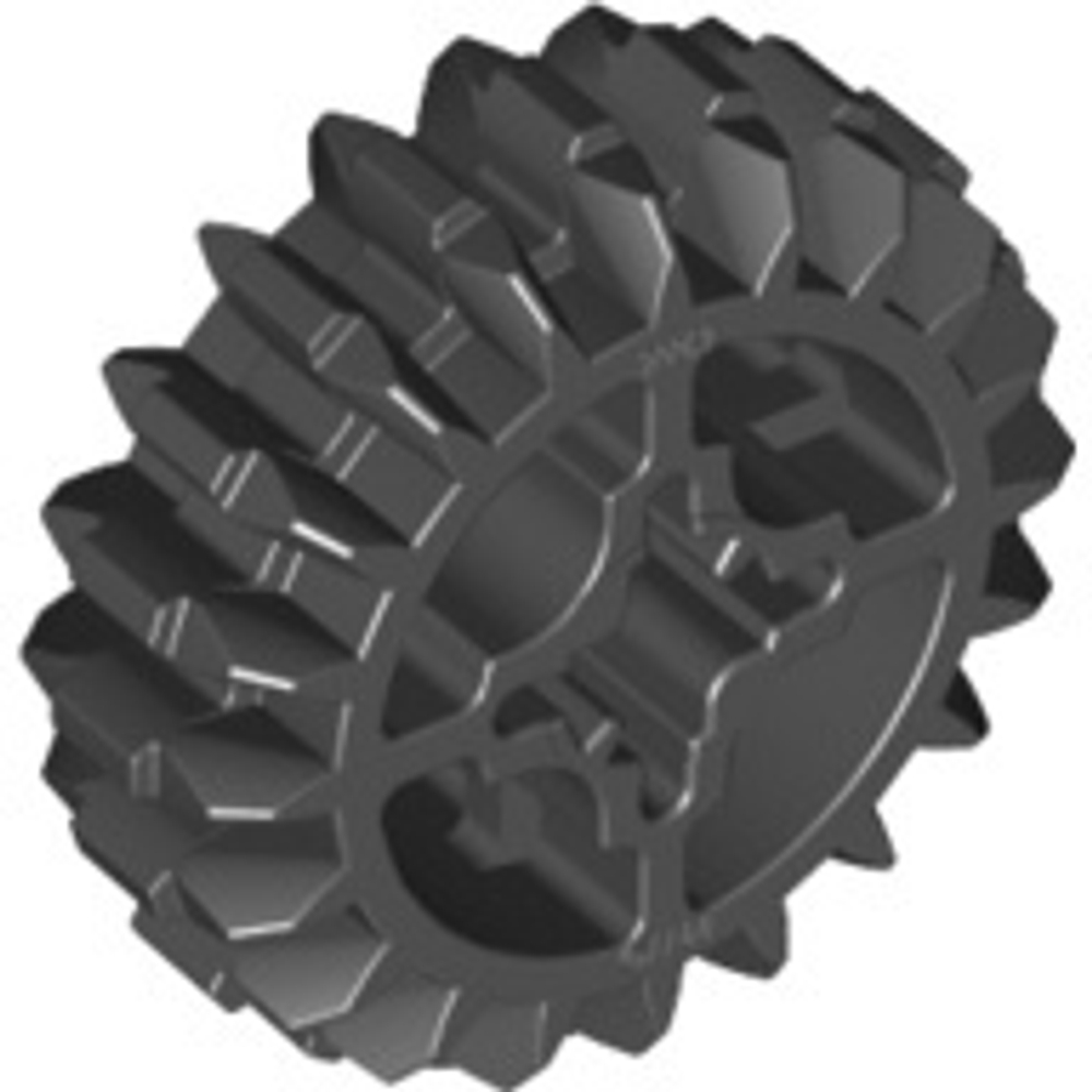 Lego Зубчатая шестеренка 20T (черный) 32269 / 4177430 / 6093977 / 6346535