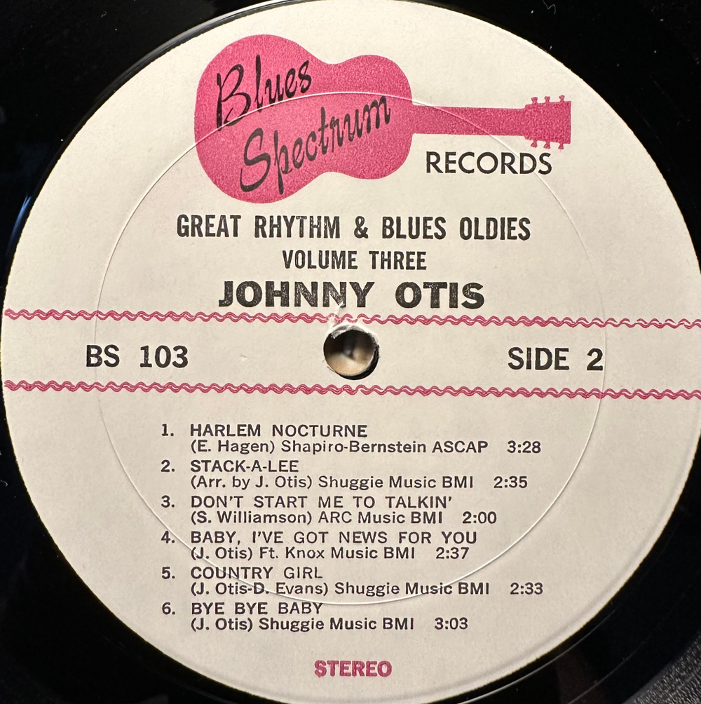 Johnny Otis - Great Rhythm & Blues Oldies Volume 3 - Johnny Otis (США)