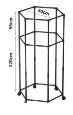 Вешалка для одежды напольная двухуровневая