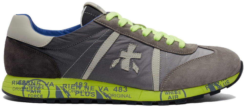 Premiata Lucy 1313E серые спортивные