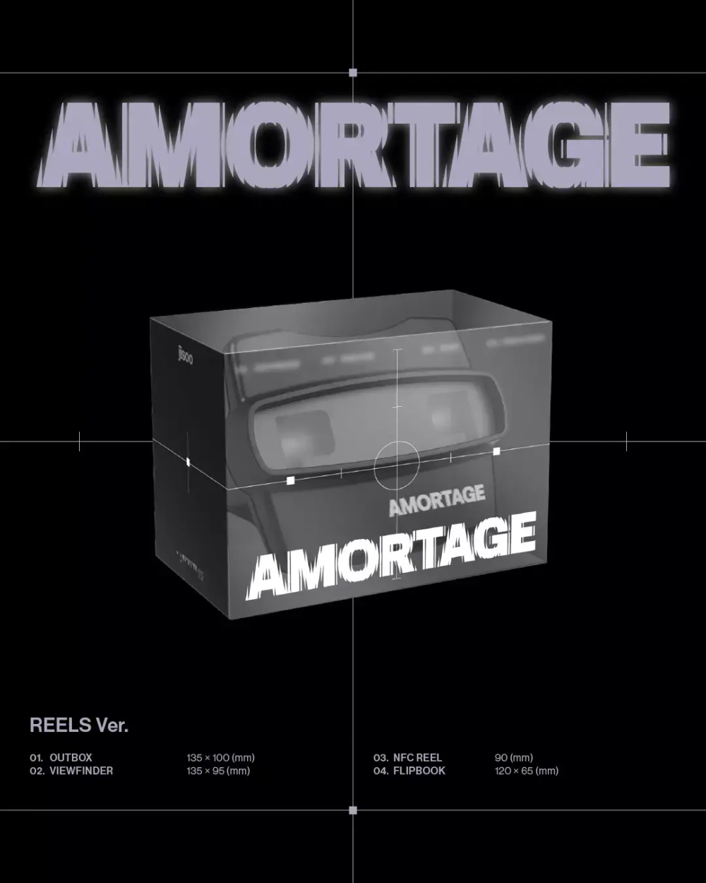 Альбом JISOO - AMORTAGE [REELS ver.]