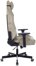 Кресло игровое Бюрократ KNIGHT N1 BEIGE