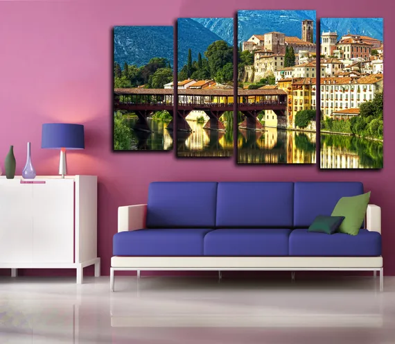 Модульная картина "Бассано-Дель-Граппа"