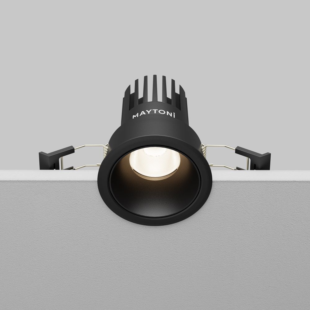 Светильник встраиваемый светодиодный Maytoni   DL115-10W-4K-B