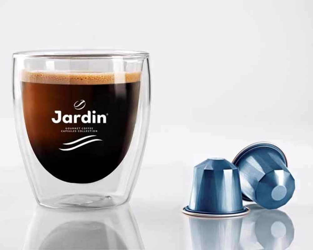 Кофе в капсулах Jardin Allonge, 10 капсул для кофемашин Nespresso (Жардин)