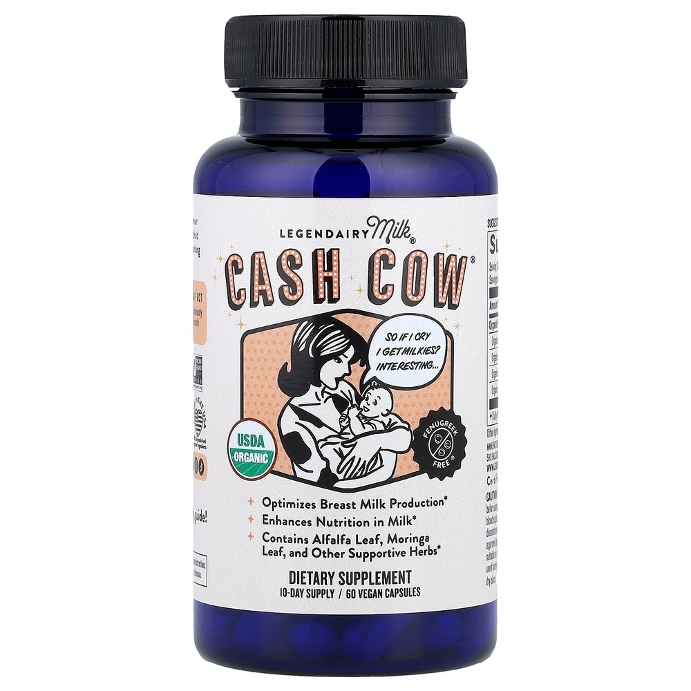 Legendairy Milk, Cash Cow®, 60 веганских капсул