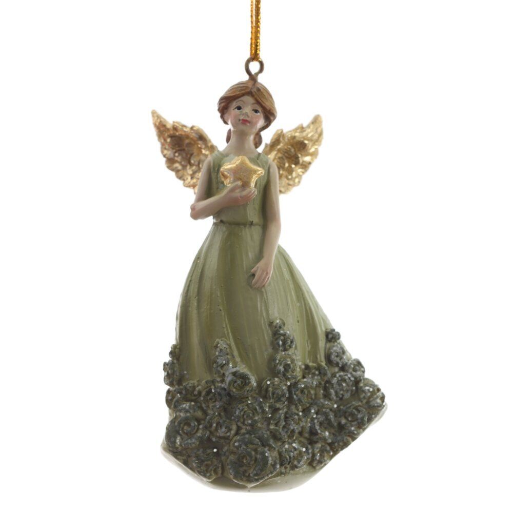GAEM Фигурка декоративная подвесная "Ангел", L5 W3,5 H9,5 см, 2в.
