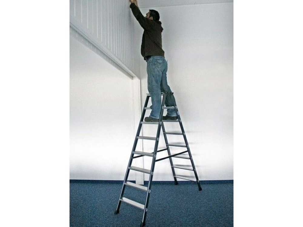 Анодированная стремянка SEPRO D 2х5 ступ.