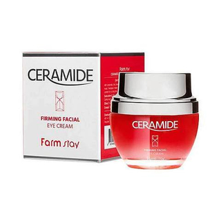 FarmStay Крем вокруг глаз с керамидами - Ceramide firming facial eye cream, 50мл