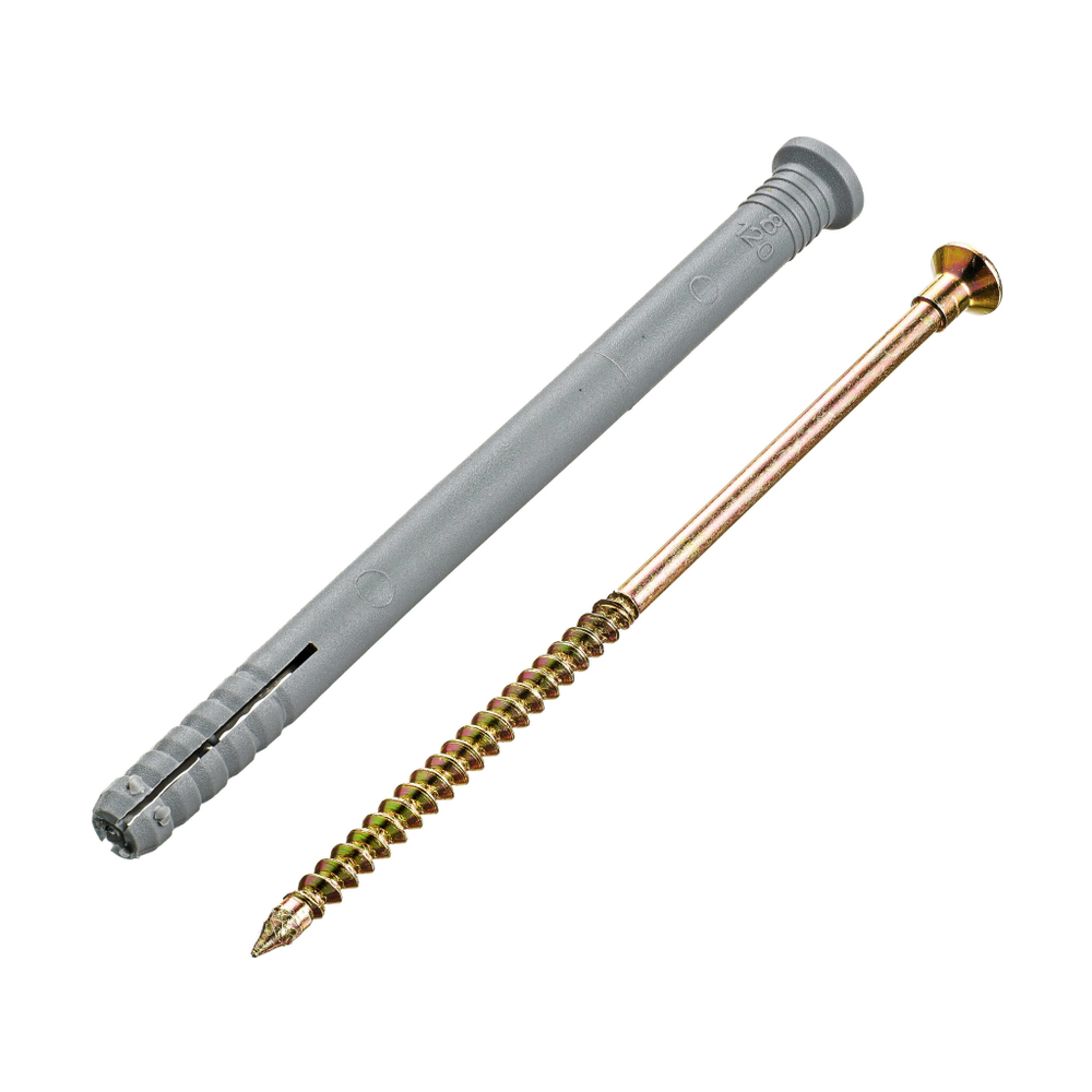 ДЮБЕЛЬ-ГВОЗДЬ СТРОЙБАТ С ПОТАЙНОЙ МАНЖЕТОЙ 8Х120 2ШТ 6157