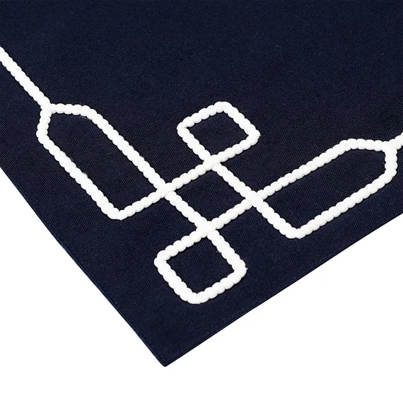 Дорожка на стол navy story из коллекции sea treasures, 45х150 см