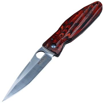 Складной нож Mcusta Ieyasu Tokugawa Staminawood Handle MC-0183 c клинком из стали VG-10, рукоять дерево