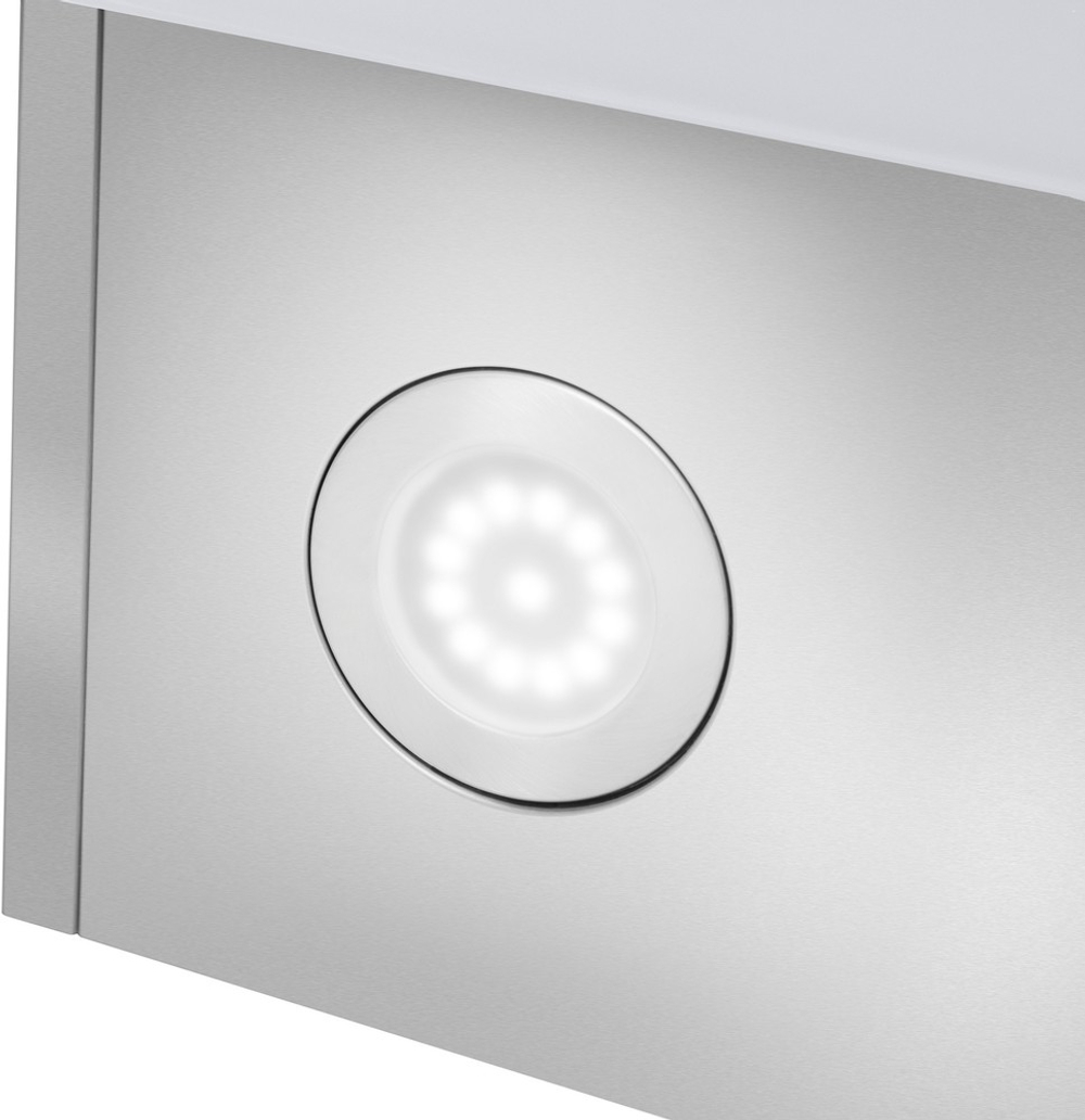 Каминная вытяжка Maunfeld MERSEY 60 Inox Glass white