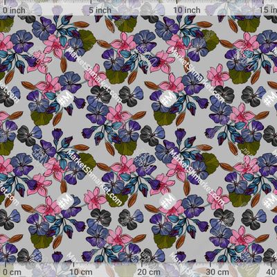 цветочный узор by wolgor 357 DPI