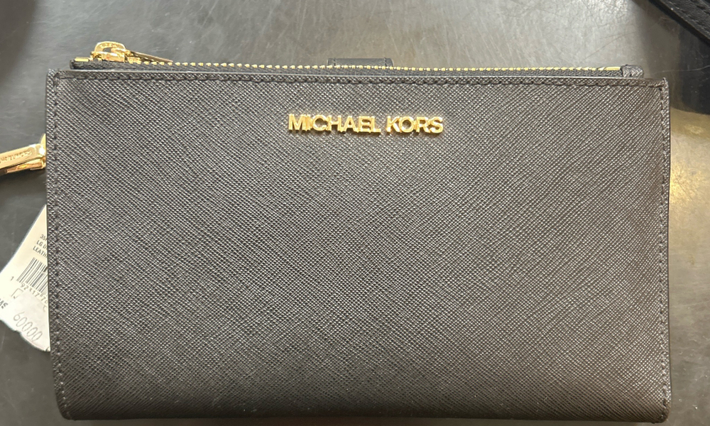 MK jet set travel black gold