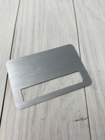 серебро заготовка бейдж