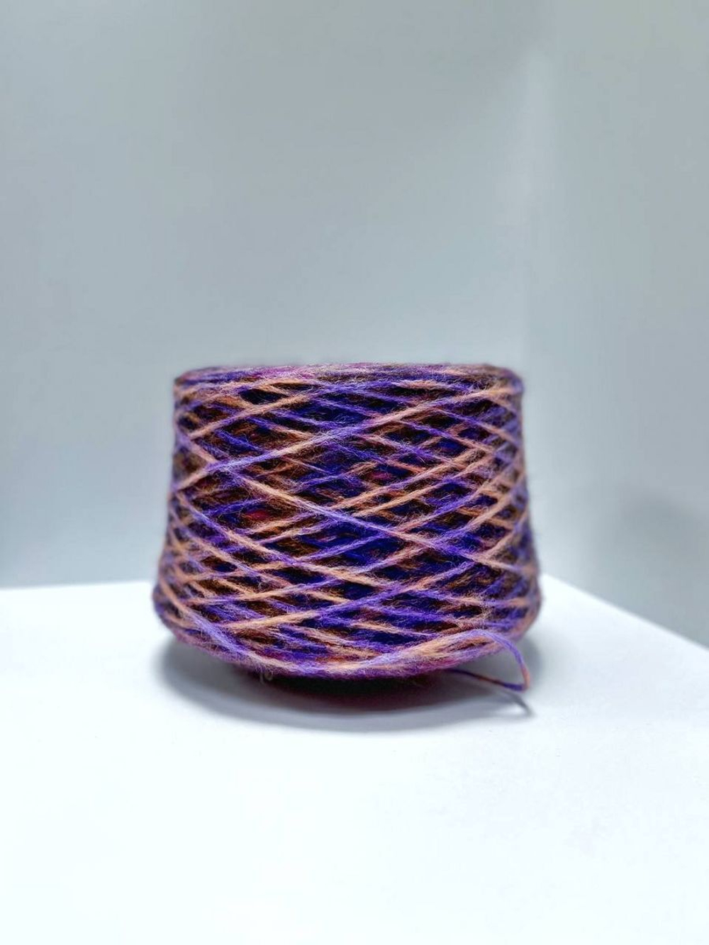 Пряжа для вязания DAMA теплая пушистая аркобалено