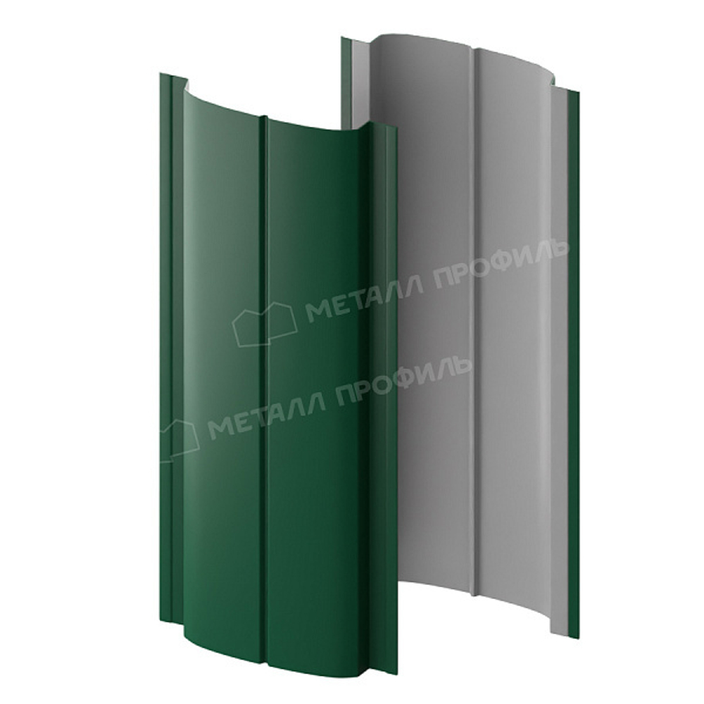 Штакетник металлический МП ELLIPSE 19х126