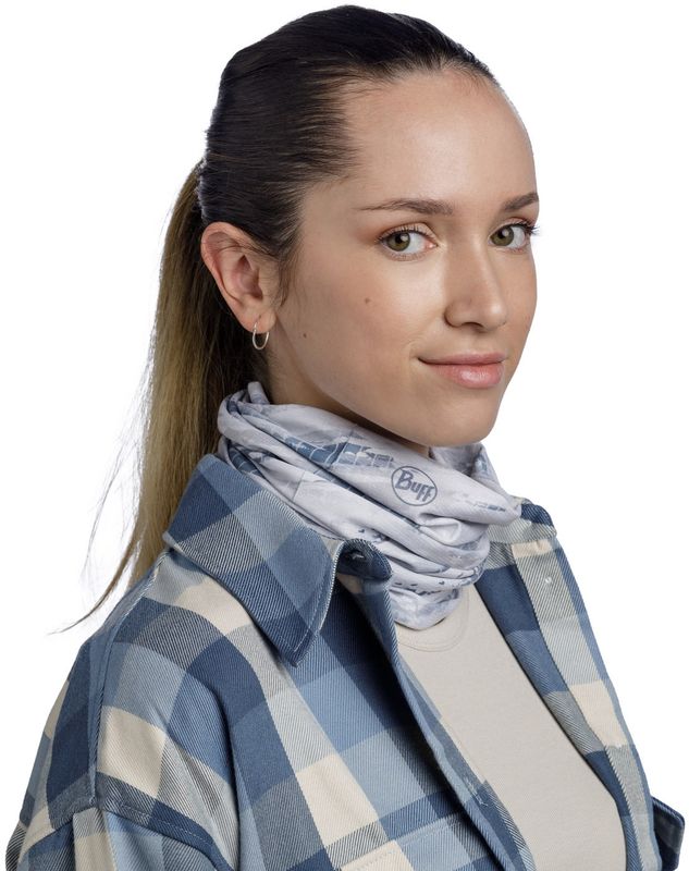 Бандана-труба летняя Buff CoolNet Frane Light Grey Фото 2