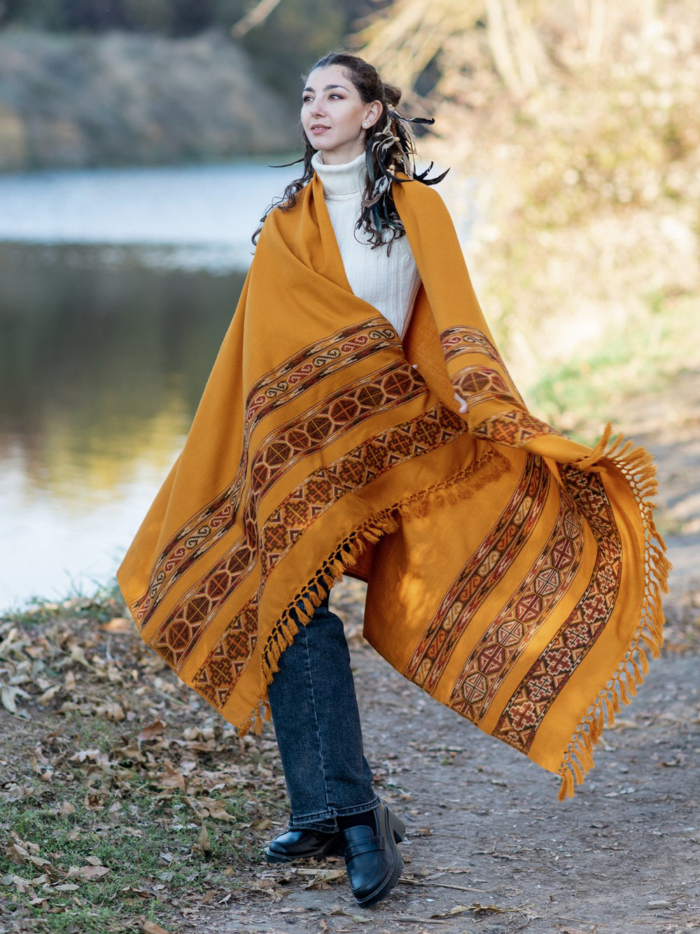 Шаль гималайская (куркума)