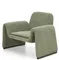 Кресло Melvia из зеленого шенилла